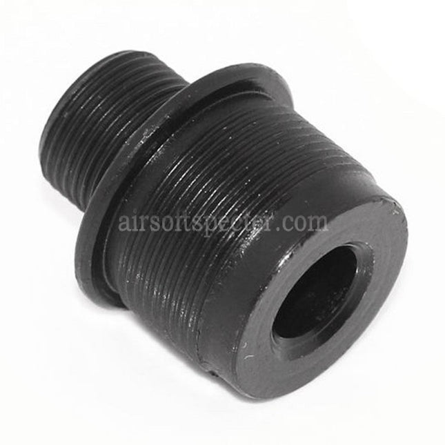 AIRSOFT SPECTER Barrel Silencer Compensator Adapter For Tokyo Marui VSR-10 / WELL MB03 (14mm CW To CCW) Series Sniper Rifles