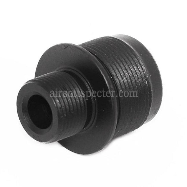 AIRSOFT SPECTER Barrel Silencer Compensator Adapter For Tokyo Marui VSR-10 / WELL MB03 (14mm CW To CCW) Series Sniper Rifles