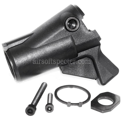 PPS M870 Shotgun Stock Adaptor Type A To Use M4 Series Rifles Stock Airsoft Black