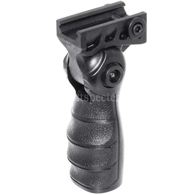 CYMA Folding Tactical RIS Vertical Grip For 20mm Rail System Black