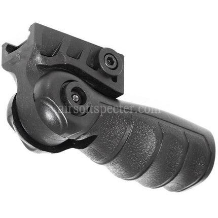 CYMA Folding Tactical RIS Vertical Grip For 20mm Rail System Black