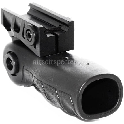 CYMA Folding Tactical RIS Vertical Grip For 20mm Rail System Black