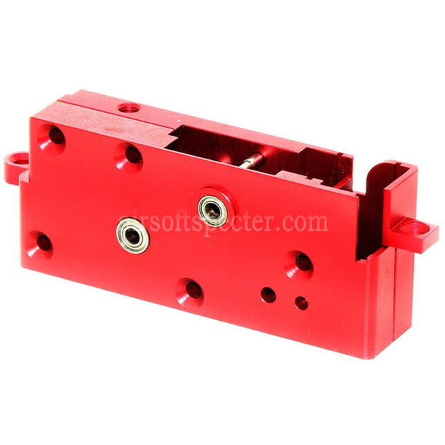AIRSOFT SPECTER CNC Ball Bearing Gearbox Shell For G&D DTW / Systema PTW Series Rifles Red