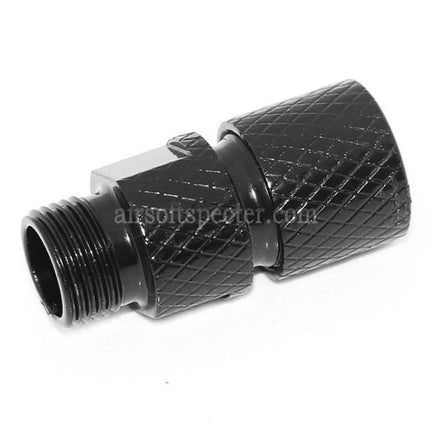 AIRSOFT SPECTER Barrel Silencer Compensator Adapter (-12mm To -14mm) with Wrench For Tokyo Marui G17 Series Pistols
