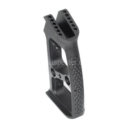 5KU Aluminum Pistol Grip (Ball / Edge / Knurly) For M4 M16 Series GBB Rifles Airsoft Black