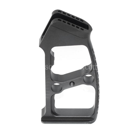 5KU Aluminum Pistol Grip (Ball / Edge / Knurly) For M4 M16 Series GBB Rifles Airsoft Black