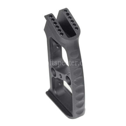 5KU Aluminum Pistol Grip (Ball / Edge / Knurly) For M4 M16 Series GBB Rifles Airsoft Black