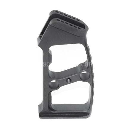 5KU Aluminum Pistol Grip (Ball / Edge / Knurly) For M4 M16 Series GBB Rifles Airsoft Black