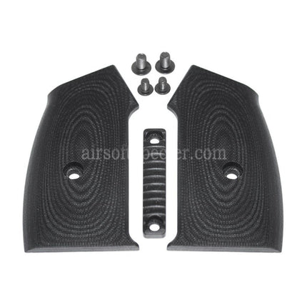 5KU Aluminum Pistol Grip Cover For M4 M16 Series GBB Rifles Airsoft Black
