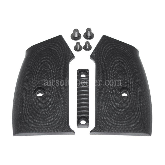 5KU Aluminum Pistol Grip Cover For M4 M16 Series GBB Rifles Airsoft Black