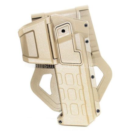 AIRSOFT SPECTER Polymer Hard Case Movable Holster For Tokyo Marui WE 1911 Pistols Airsoft