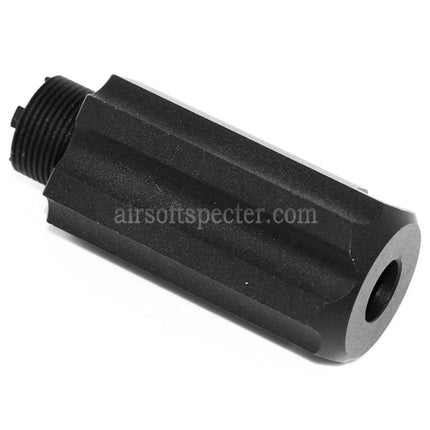 DOUBLE BELL 60mm/48mm Front Kit Compensator For DOUBLE BELL Tokyo Marui 1911 GBB Pistols Airsoft Black