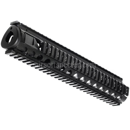 CYMA 295mm CNC Aluminum M5 RAS Handguard Rail System For M4 M16 Series AEG Rifles Airsoft Black