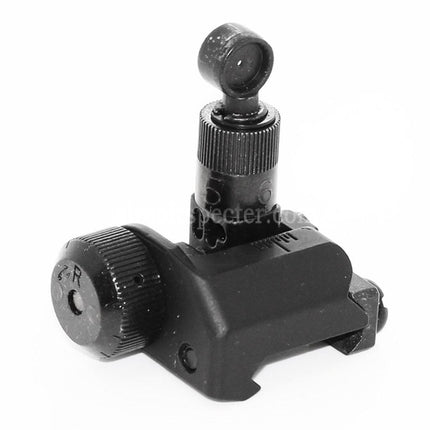 CYMA Knight's KAC Type 600M Flip Up Rear Sight For Standard 20mm RIS RAS Rail