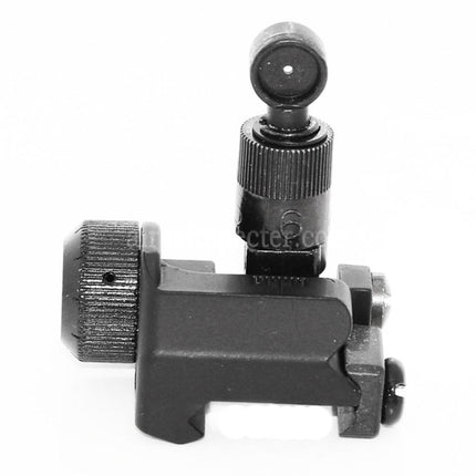 CYMA Knight's KAC Type 600M Flip Up Rear Sight For Standard 20mm RIS RAS Rail