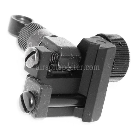 CYMA Knight's KAC Type 600M Flip Up Rear Sight For Standard 20mm RIS RAS Rail