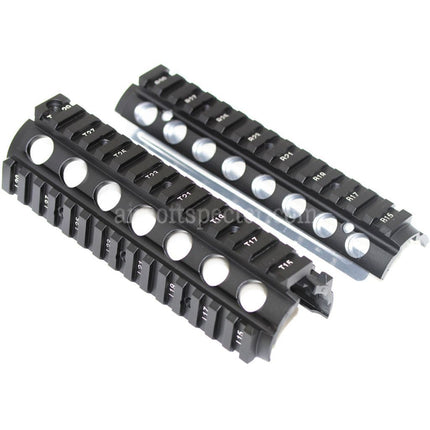 E&C 170mm CNC Aluminum KAC Type M4A1 M4CQB RAS Handguard Rail System For CYMA E&C D-Boys G&P Classic Army KWA G&G Tokyo Marui M4 M16 Series AEG Rifles Airsoft Black