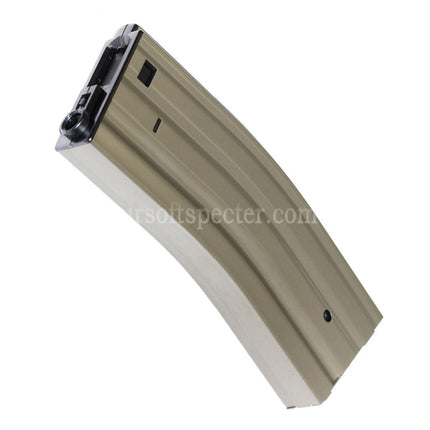 AIRSOFT SPECTER 450rd Hi-Cap Magazine For ARMY R85A1 / Tokyo Marui M4 M16 Series AEG Rifles Dark Earth
