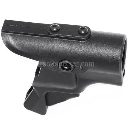 PPS M870 Shotgun Stock Adaptor Type B To Use M4 Series Rifles Stock Airsoft Black