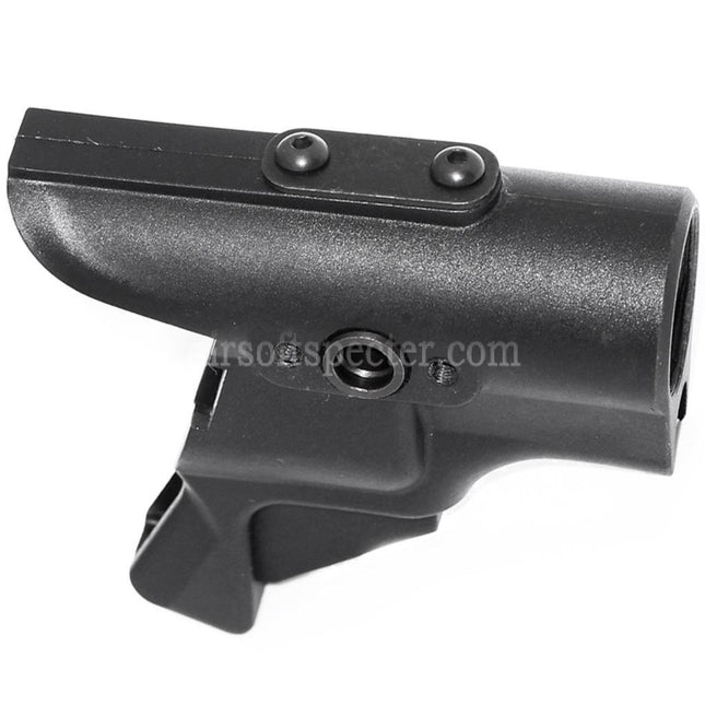 PPS M870 Shotgun Stock Adaptor Type B To Use M4 Series Rifles Stock Airsoft Black