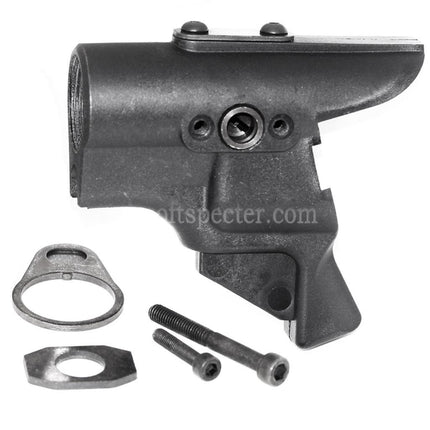 PPS M870 Shotgun Stock Adaptor Type B To Use M4 Series Rifles Stock Airsoft Black