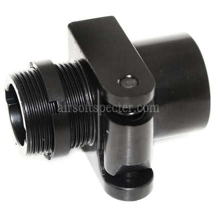 PPS M4 M16 Folding Connector Adaptor For M870 Series Shotgun Airsoft Black