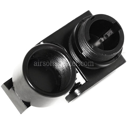 PPS M4 M16 Folding Connector Adaptor For M870 Series Shotgun Airsoft Black