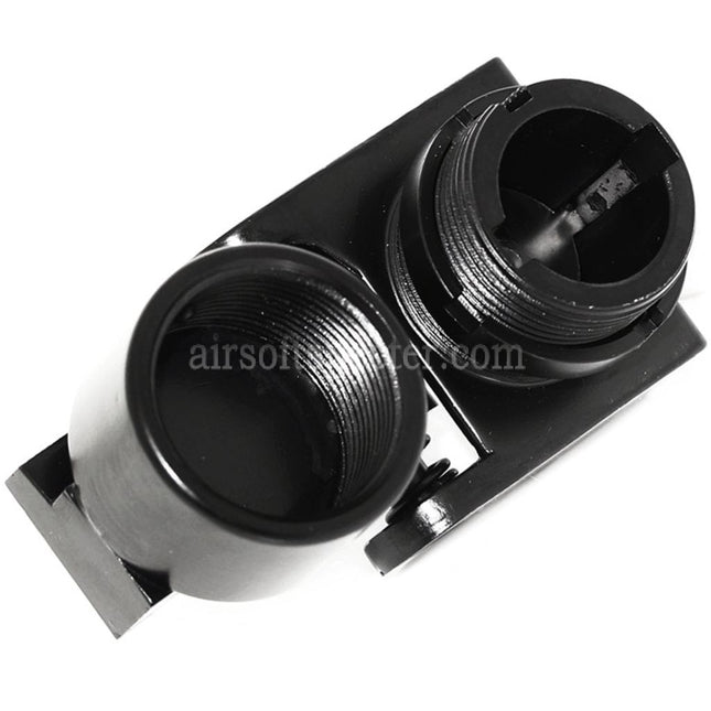 PPS M4 M16 Folding Connector Adaptor For M870 Series Shotgun Airsoft Black