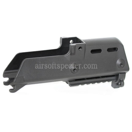 Golden Eagle Polymer Handguard Set with 20mm Bottom Rail For Jing Gong JG Golden Eagle G36C Series AEG Rifles Airsoft Black