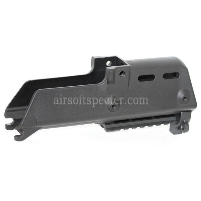 Golden Eagle Polymer Handguard Set with 20mm Bottom Rail For Jing Gong JG Golden Eagle G36C Series AEG Rifles Airsoft Black