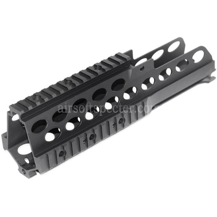 Golden Eagle 260mm CNC Aluminum RAS Handguard Rail System for JG Golden Eagle CYMA Echo1 Matrix Tokyo Marui G36 Series AEG Rifles Airsoft Black