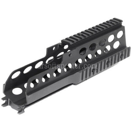 Golden Eagle 260mm CNC Aluminum RAS Handguard Rail System for JG Golden Eagle CYMA Echo1 Matrix Tokyo Marui G36 Series AEG Rifles Airsoft Black