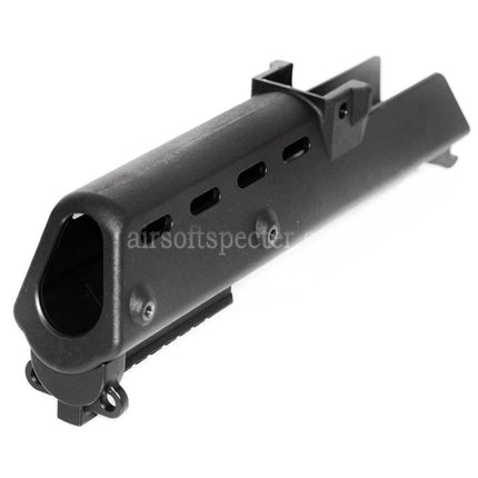 Golden Eagle Polymer 280mm Handguard with 20mm Bottom Rail For Golden Eagle Jing Gong JG G36 Series AEG Rifles Airsoft Black