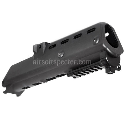 Golden Eagle Polymer 280mm Handguard with 20mm Bottom Rail For Golden Eagle Jing Gong JG G36 Series AEG Rifles Airsoft Black