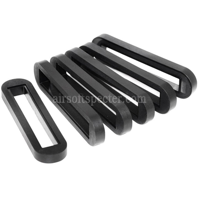 Golden Eagle 6pcs Extension Stock Butt Pad Plate for 6689 6690 SL8 SL9 G36 AEG Rifles Airsoft Black