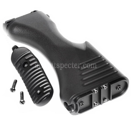 Golden Eagle High Impact Polymer Stock For JG Golden Eagle M240 Bravo AEG Rifles Airsoft Black