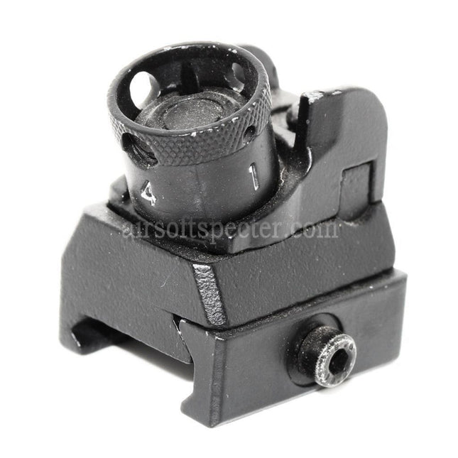 Golden Eagle 416 Rear Sight For M4 M16 AR-Series AEG GBB Rifles Airsoft