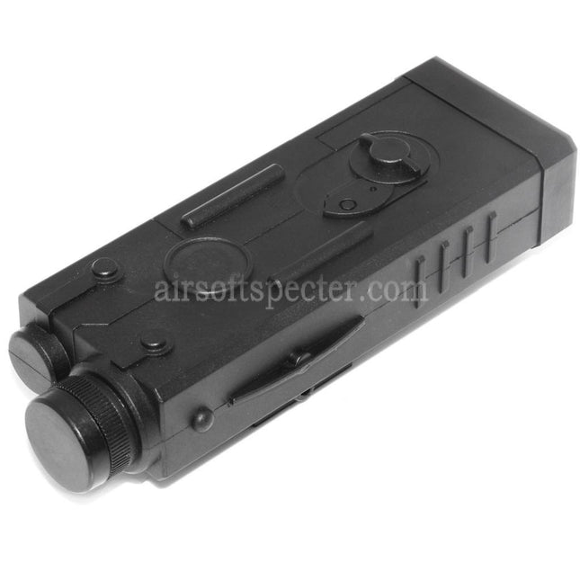 Golden Eagle QD 20mm Standard Rail Mount PEQ Style Battery Case Box Black