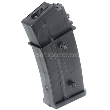 BATTLEAXE Chargeur Flash Hi-Cap 430 billes pour AEG Airsoft G36 Series Noir