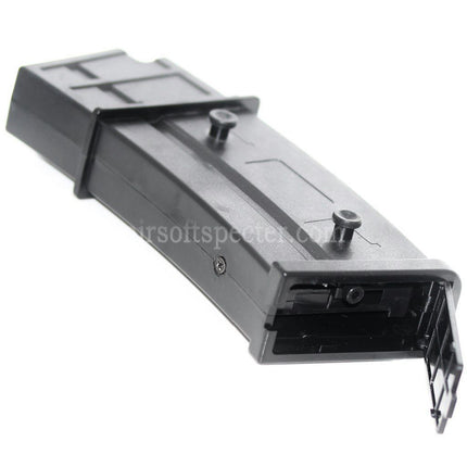 BATTLEAXE Chargeur Flash Hi-Cap 430 billes pour AEG Airsoft G36 Series Noir