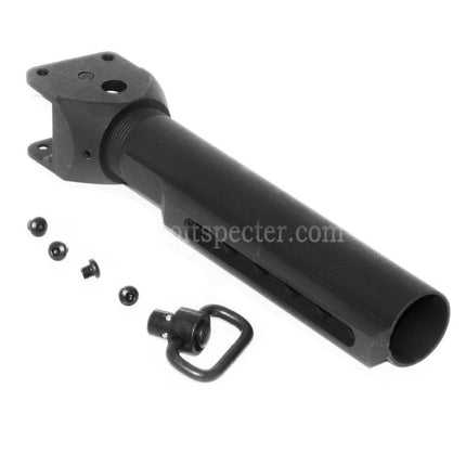 APS Quick Release M4 Stock Adaptor Buffer Tube & QD Sling Swivel For APS ASK AK Series AEG Rifles Airsoft Black