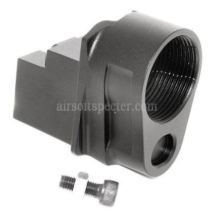 AIRSOFT SPECTER Metal Stock Adaptor (Convert from AK to Use M4 Stock) Black