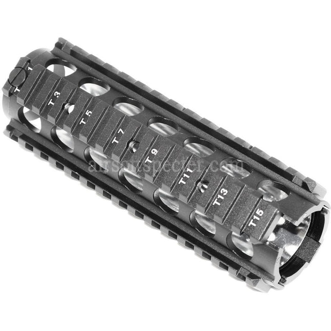 CYMA 170mm CNC Aluminum KAC Type M4A1 M4CQB RAS Handguard Rail System For CYMA E&C D-Boys G&P Classic Army KWA G&G Tokyo Marui M4 M16 Series AEG Rifles Airsoft Black