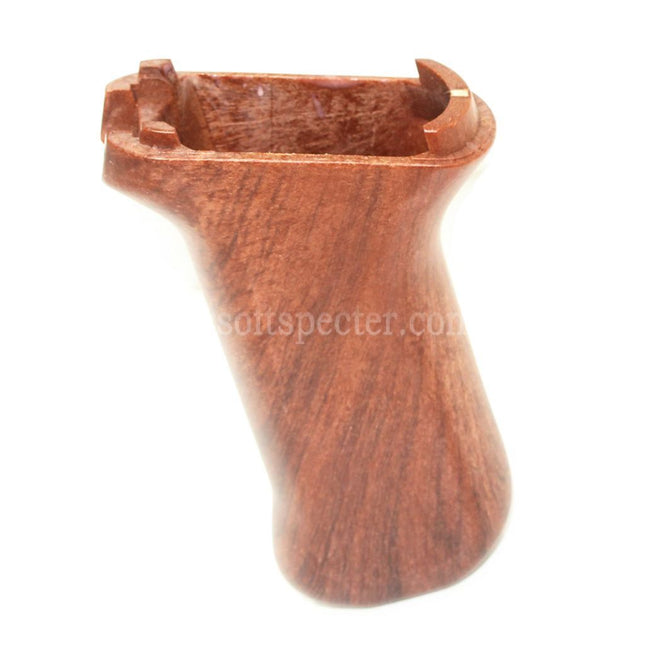 AIRSOFT SPECTER Plastic Imitation Wood Pistol Grip For AK47 Series AEG Rifles