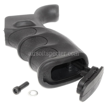 AIRSOFT SPECTER Rugged Surface & Finger Grooves Ergonomic Pistol Grip For M4 M16 GBB Rifles Black