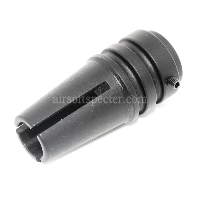 AIRSOFT SPECTER M16VN Type Flash Hider For -14mm CCW Counter-Clockwise Thread Barrel Rifles Black