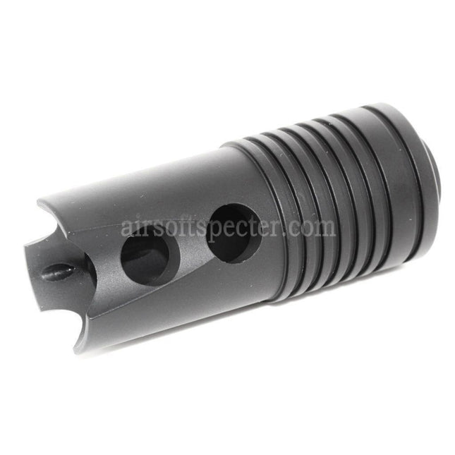 CYMA Strike Flash Hider For -14mm CCW Counter-Clockwise Thread Barrel Rifles Airsoft Black
