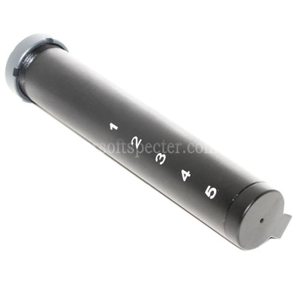 E&C 6-Positions Stock Buffer Tube For M4 M16 Series AEG Rifles Airsoft Black