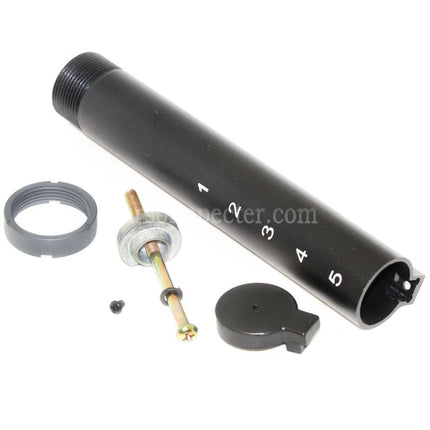 E&C 6-Positions Stock Buffer Tube For M4 M16 Series AEG Rifles Airsoft Black