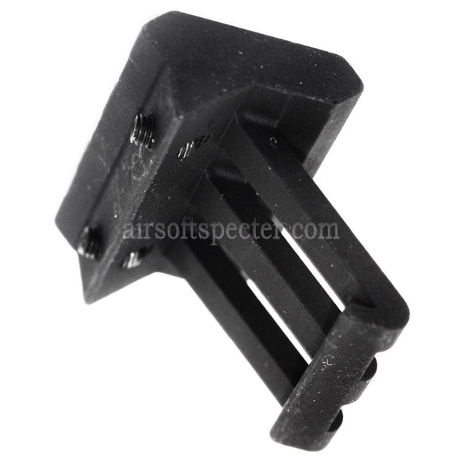 APS PER Phantom - Support de rail Picatinny 20 mm déporté à 45 degrés 3 emplacements, noir